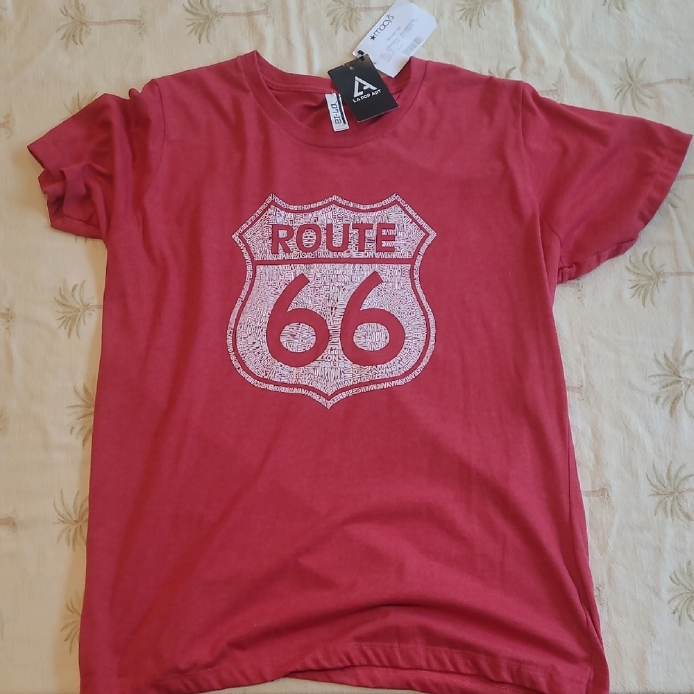 Route 66 Kids Red T-Shirt